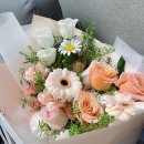 [송파 꽃집] : 친구 임신축하선물 로 삼전역 꽃집 캐롤플라워 꽃다발 픽업하기 ✔️