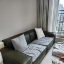 시스디자인 테라 3인용 모스그린 가죽쇼파 추천 내돈내산