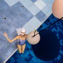 파랑 | 풀타임 수영복 수운파랑 사이즈 착용후기