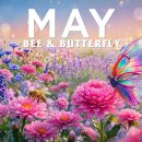 Springtime Splendor 4K | Buzzing Bees &amp; Butterfly Garden Dreams 🌸 Nature 이미지