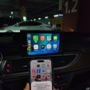 차소리 오토 서비스 | 아우디 A6 (C7) 2016년형 출장 순정 카플레이 &amp; 안드로이드 오토 코딩