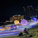 해운대 해수욕장 불빛축제 준비중 이미지