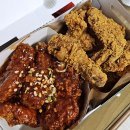 자담치킨 | 자담치킨 양념 반반 후라이드 후기