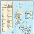 필리핀 행정구역 지도 이미지