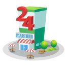 24시 편의점 이미지