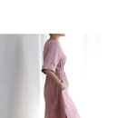 핑크 린넨 원피스~