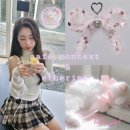 블링블링 키링 | 김포 컨텍스트카페 &amp; 에테린 etherine 리본 키링 추천 리뷰🎀 (+ 클리시어 &amp; 포어링)