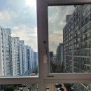 청주 상원빌딩 단열필름(시선차단, 사생활보호) 시공, 창문썬팅 사례