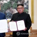 김정숙 여사 , 리설주 여사 팔짱 이미지