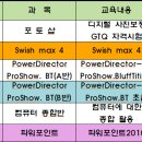 2017년8월 강의 시간표 이미지