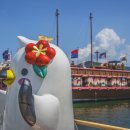 중앙시장여객선터미널 (건너편) | 통영 중앙전통시장일대 도보로 곳곳을 둘러보다. 통영...통영 남망산공원 서호시장 통영여객선 터미널 근방