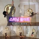 밀라폴댄스 중앙로점 : 스피닝 폴아트 첫수업 후기 :)