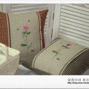 야생화 자수 이미지