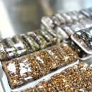 돌고래시장 | 분당 돌고래시장 떡집 김범신오색함 후기! 호박인절미 찰떡 계속 먹게되는 맛