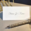 한글&영문 캘리그라피(오전) | [공지] 영문캘리그라피 수강안내