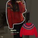 Howlin living in the light flaming red 니트 착용 후기(착용샷 포함) | 하울린 노르딕 니트 스웨터