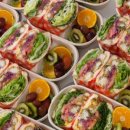 썬양 | 주문 가능! 직장동료선물로 인기 많은 과일·샌드위치 도시락 썬양케이터링 과일샌드위치도시락 주문후기