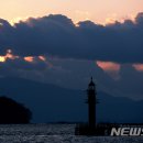 남해노을 이미지