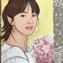 팝아트 인물화 이미지