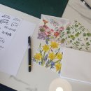 [은평 우리동네배움터] 이웃 상인의 메뉴판 만들기 캘리그라피 | 은평구평생학습관 동네배움터 캘리그라피수업