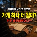 포항종합레저협동조합 | 노란우산공제 대출 받아서 가게 하나 더 해볼까? 계산해보니 답 나왔습니다