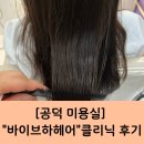 [공덕 미용실] "바이브하헤어" 솔이 디자이너님의 스페셜 클리닉 후기!