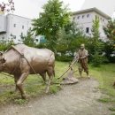 정선아리랑 조형물 이미지