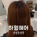 하월헤어성정두정점 이미지