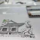 어반스케치 미술산책 이미지
