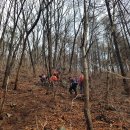 ＜2020. 04. 12＞(홍천내면)문암산(1,164M)~석화산(1,146M)---계절을 거슬러 간 눈꽃산행 이미지