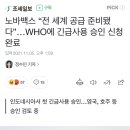 노바백스 “전 세계 공급 준비됐다”…WHO에 긴급사용 승인 신청 완료 이미지