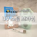 [멍멍집사] 고양이 스팀 브러쉬 KC인증 UV 살균 저자극 펫브러쉬 사용 후기