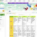 구례북 초등학교 점심 식단표 이미지