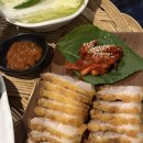 진주 경상대술집 공수 수육튀김과 해물파전 막국수의 환상적인 조합