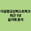 광교산더샵퍼스트파크 | 더샵광교산퍼스트파크 수원 장안구 최근 1년 30건 실거래 시세 분석