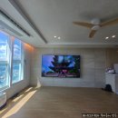 센텀코아 | 김해부원역그린코아센텀 무타공벽걸이TV설치 TCL98인치