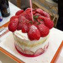 크림비어99 | 대전 딸기케이크 맛집 꾸드뱅베이커리 떠먹는 생크림 케이크 예약 픽업 후기
