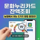도서공연_갤럭시아상담원 | 문화누리카드 잔액조회 농협에서 하는 5가지 방법