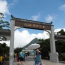 아시아 최장 케이블카 노선인 옹핑360(Ngong Ping 360) 이미지