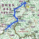 김천 대덕산 개념도및 gpx 이미지