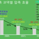 &#39;TV+콘텐츠&#39; 혁신을 위한 새로운 변경(표준)안→④압축 코덱 이미지