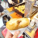 남대문 먹거리, 효자손왕만두 도너츠와 길거리 잡채호떡