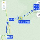 사내면사무소 | 철원 화천 복주산 등산코스 산행지도♧하오터널 인근 공터 주차장, 최단코스 (한북정맥)