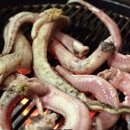 산꼼장어조개구이