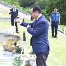 괴산경찰서, 무장공비와 교전 중 산화한 ‘오용사 묘역’참배 이미지