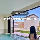 스테이천안 | 천안 풀빌라 독채 스테이용연 수영장 넓은 가족 숙소 추천