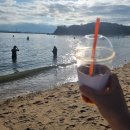 왕산 해수욕장에서 맨발걷기 이미지