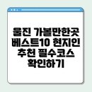 울진 가볼만한곳 베스트 10 이미지