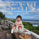 7개월 아기 딸기 혈관종 4회차 치료 후기/ 수원 병원 추천/ 아기 혈관종 치료/ 서울나온 피부과의원