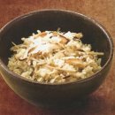 몸에 이로운 음식 표고버섯밥 짓기 이미지
